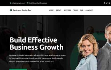 Blockskit Business Sector Pro (screenshot desktop)