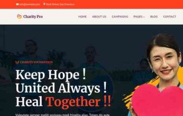 Blockskit Charity Pro (screenshot desktop)