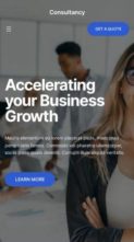 BlocksKit Consultancy Pro (screenshot mobile)
