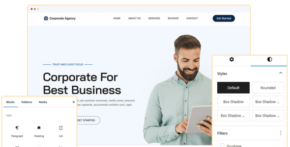 Blockskit Corporate Agency Pro (BlocksKit)