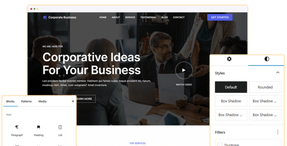 Blockskit Corporate Business Pro (BlocksKit)