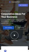 Blockskit Corporate Business Pro (screenshot mobile)