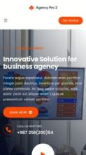 BlocksKit Digital Agency Pro (screenshot mobile)