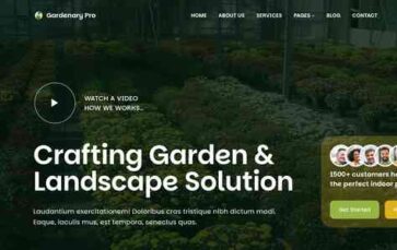 Blockskit Gardenary Pro (screenshot desktop)