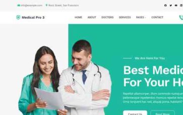 Blockskit Health Care Pro (screenshot desktop)