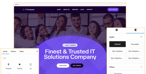 Blockskit IT Company Pro (BlocksKit)