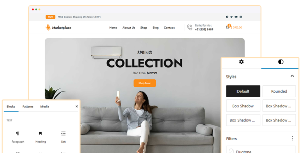 Blockskit Marketplace Pro (BlocksKit)