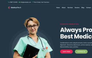 Blockskit Medical Care Pro (screenshot desktop)