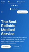 BlocksKit Medical Health Pro (screenshot mobile)