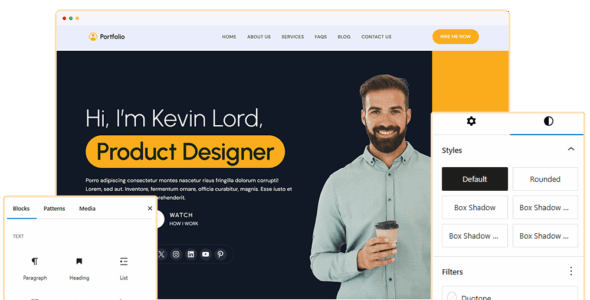 Blockskit Portfolio Pro (BlocksKit)