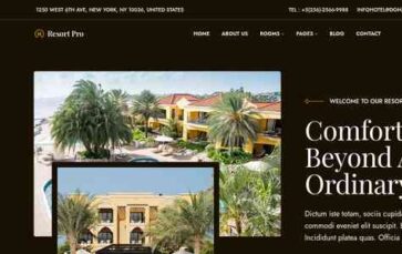 Blockskit Resort Pro (screenshot desktop)