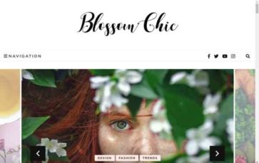 Blossom Chic (screenshot desktop)