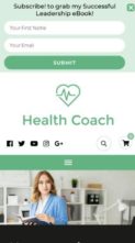 Blossom Health Coach (screenshot mobile)