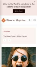 Blossom Magazine Pro (screenshot mobile)