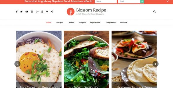Blossom Recipe Pro (Blossom Themes)