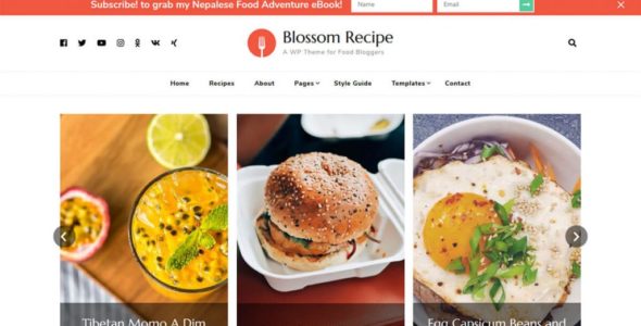 Blossom Recipe (Blossom Themes)