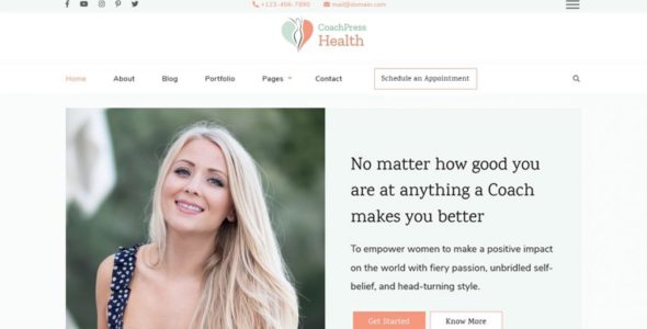 CoachPress Health (Blossom Themes)
