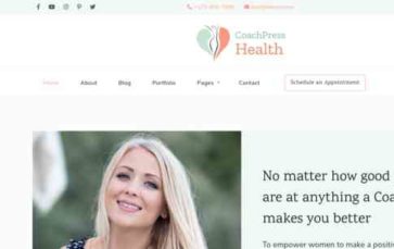 CoachPress Health (screenshot desktop)