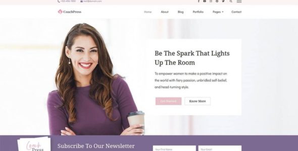 CoachPress Lite (Blossom Themes)