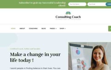 Consulting Coach (screenshot desktop)
