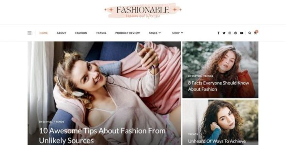 Fashionable Lite (Blossom Themes)