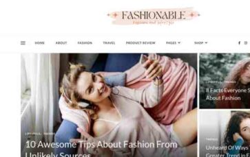 Fashionable Lite (screenshot desktop)