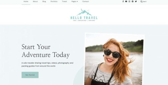 Hello Travel (Blossom Themes)