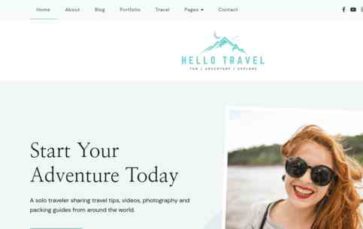 Hello Travel (screenshot desktop)