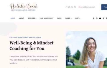 Holistic Coach (screenshot desktop)