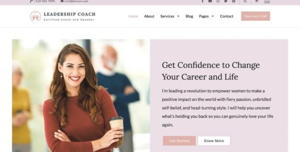 Leadership Coach (Blossom Themes)
