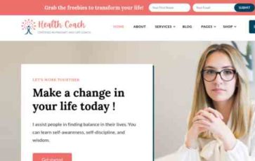 Mental Health Coach (screenshot desktop)