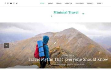 Minimal Travel (screenshot desktop)