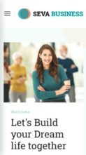 Seva Business (screenshot mobile)