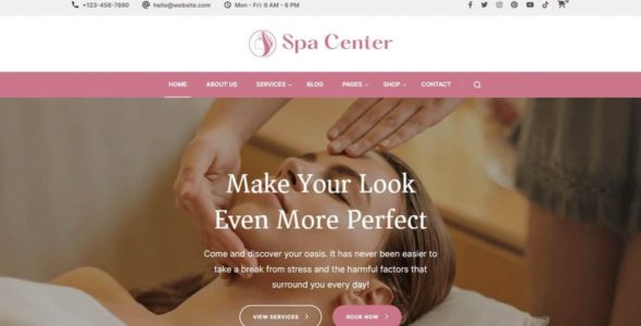 Spa Center (Blossom Themes)