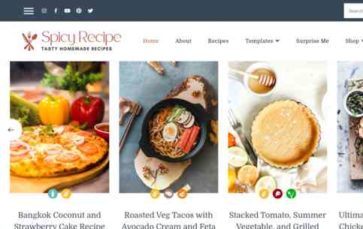 Spicy Recipe (screenshot desktop)