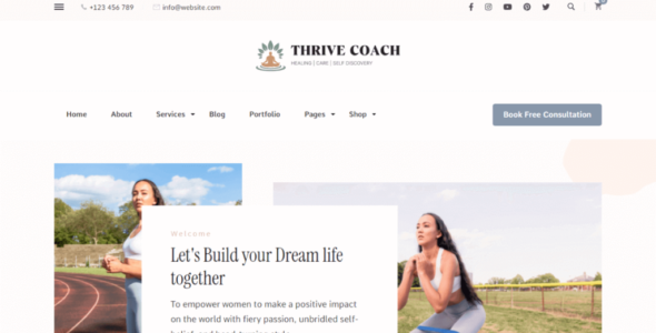 Thrive Coach (Blossom Themes)