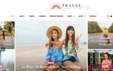 Travel Diary (screenshot desktop)