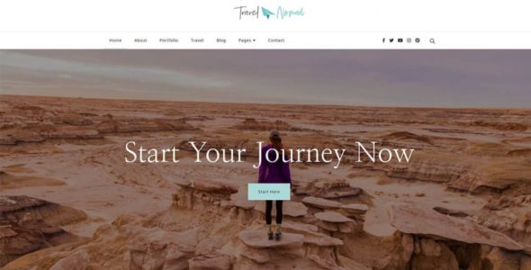 Travel Nomad (Blossom Themes)