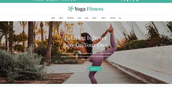 Yoga Fitness (Blossom Themes)