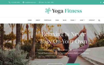 Yoga Fitness (screenshot desktop)