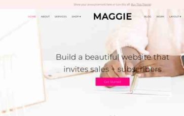 Maggie (BluChic) - (screenshot desktop)