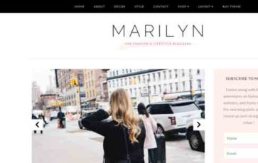 Marilyn (screenshot desktop)