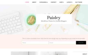 Paisley (screenshot desktop)