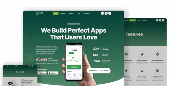 Bosa App Hub Pro (Bosa Themes)