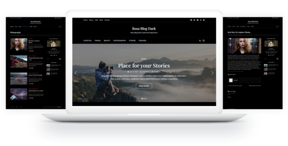 Bosa Blog Dark (Bosa Themes)