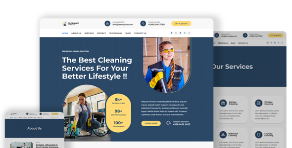 Bosa Cleaning Service (Bosa Themes)