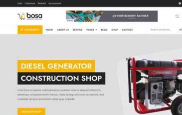 Bosa Construction Shop (screenshot desktop)