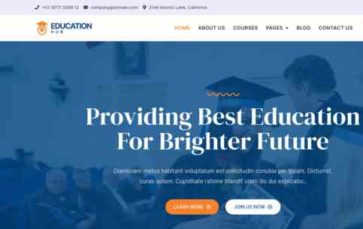 Bosa Education Hub (screenshot desktop)