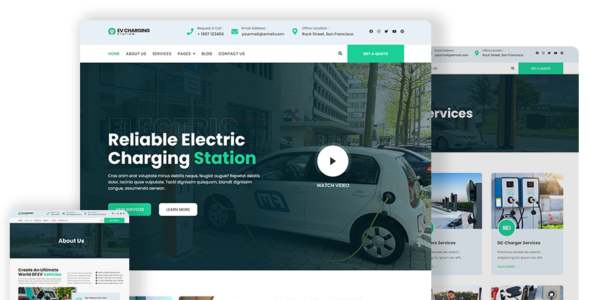 Bosa EV Charging Station (Bosa Themes)