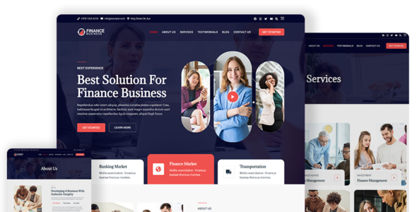 Bosa Finance Business (Bosa Themes)